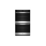 Whirlpool WOED5027LZ 27" Double Wall Oven with 8.6 cu. ft. Oven Capacity, Air Fry Mode, Keep Warm Setting, Convect Boil, Adjustable Self-Clean Cycle, Assisted Cook (Fingerprint Resistant Stainless Steel)