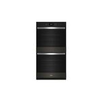 Whirlpool WOED7030PV Smart Double Wall Oven with 10 cu. ft. Oven Capacity, Air Fry Mode, Adjustable Self-Clean Cycle, Keep Warm Setting, Remote Start (Black Stainless Steel with PrintShield Finish)