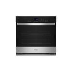 Whirlpool WOES3030LS 30 inch Single Electric Wall Oven with 5 cu. ft. Capacity, Self Clean, Steam Clean Option, in Stainless Steel