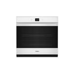 Whirlpool WOES5030LW 30" Smart Wall Oven with 5 cu. ft. Oven Capacity, Air Fry Mode, Adjustable Self-Clean Cycle, Convect Broil, Keep Warm™ Setting, Frozen Bake™ Technology (White)