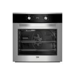 Beko WOS24102SS 24" Built-in Single Wall Oven with 2.5 cu. ft. Capacity, 2 Oven Racks, Convection and Interior Lighting in Stainless Steel