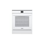 Whirlpool WOS52ES4MW 24" Smart Wall Oven with 2.9 cu. ft. Oven Capacity, Adjustable Self-Clean Cycle, True Convection, Remote Start, Control Lock Mode (White)