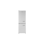 iio ALBR1372WWL 24 inch RM1 Retro-Mod Frost Free Bottom Freezer Refrigerator with 11 cu. ft. Capacity, Multi-Flow Cooling, Energy Star (White, Left Hinge)