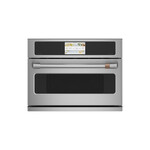 Cafe CSB912P2VS1 27 Inch Smart Single Wall Oven with 1.7 cu. ft. Oven Capacity, Control Lock, True European Convection, Sensor Cook,