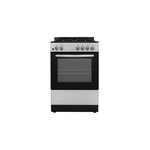 Element EGR244MCCS 24 inch Freestanding Gas Range with 4 Sealed Burners, 2.4 cu. ft. Oven Capacity, Storage Drawer and Digital Timer (Stainless Steel)