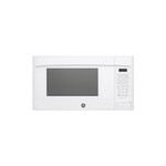 GE GCST11N1WWW Countertop Microwave with 1.1 Cu. Ft. Capacity, 950 Cooking Watts and Two-Step Child Lock (White)