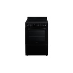 iio IER244B 24 inch Freestanding Electric Range with 4 Elements, 3 cu. ft. Capacity Oven, Convection and Storage Drawer (Black)