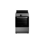 iio IER244SS 24 inch Freestanding Electric Range with 4 Elements, 3 cu. ft. Capacity Oven, Convection and Storage Drawer (Stainless Steel)