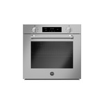 Bertazzoni MAST30FSEXV 30 inch Master Series Electric Convection Oven with 4.1 cu. ft. Capacity, Self Clean,Timer, Touch LED Display, Full-Width 8 Pass Broiler, in Stainless Steel