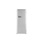 iio MRS33009IOFW 24 inch Retro Style Single Door Refrigerator with 10 cu. ft. Capacity, Wine Rack, LED Lighting, in Ice White