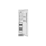 Bertazzoni REF18FCIPRR23 18 inch Built-In Freezer Column with 8.2 cu. ft. Total Capacity, Automatic Ice Maker, White Aluminum Interior, LED Lighting, Digital Touch Control Interface, Sabbath Mode, in Panel Ready (Right Hinge)