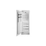 Bertazzoni REF30FCIPRL23 30 inch Built-In Freezer Column with 16.8 cu. ft. Total Capacity, Automatic Ice Maker, White Aluminum Interior, LED Lighting, Digital Touch Control Interface, Sabbath Mode, in Panel Ready (Left Hinge)