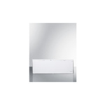 Summit SCFM252WH 92 inch Chest Freezer with 26.66 cu. ft. Capacity, Factory Installed Locks, in White