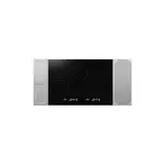 SHARP SCH3043GB 30 inch Induction Cooktop with 4 Elements, Bridge Element, Magnetic Stainless Steel Side Accessories, in Black