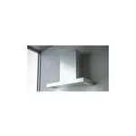 Sirius SU10736 36 inch Professional Series Wall Mount Range Hood with 1100 CFM, Commercial Style Baffle Filters, in Stainless Steel (701073602)