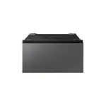 Samsung WE702NZ Bespoke AI Laundry Combo Pedestal with Storage Drawer in Dark Steel