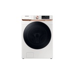 Samsung WF50BG8300AE 27 inch Extra Large Capacity Smart Front Load Washer with 5 cu. ft. Capacity, Super Speed Wash, Steam, Energy Star, Wi-Fi Connectivity (Ivory)