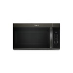 Whirlpool WMMS3330RV 30 inch Over-the-Range Microwave with 1.9 cu. ft. Capacity, 1000 Cooking Watts, Removable Grease Filter, 10 Power Levels, Sensor Cooking (Black Stainless Steel)