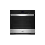 Whirlpool WOES3027LS 27 Inch Electric Single Wall Oven with 4.3 cu. ft. Oven Capacity, Adjustable Self-Clean Cycle, Control Lock Mode, Electronic Touch Controls and Delay Start in Stainless Steel