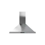 Zephyr ZOME30BS 30 inch Ombra Wall Mount Chimney Style Hood with 600 CFM Blower, Airflow Control Technology, and LED Lighting (Stainless Steel)